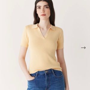 NWT Frank + Oak Green Half Sleeve XS Sweater